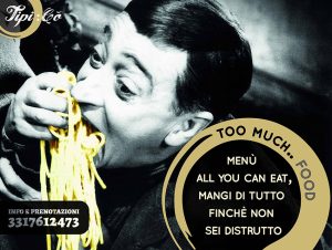 All you can eat Ristorante Tipicò