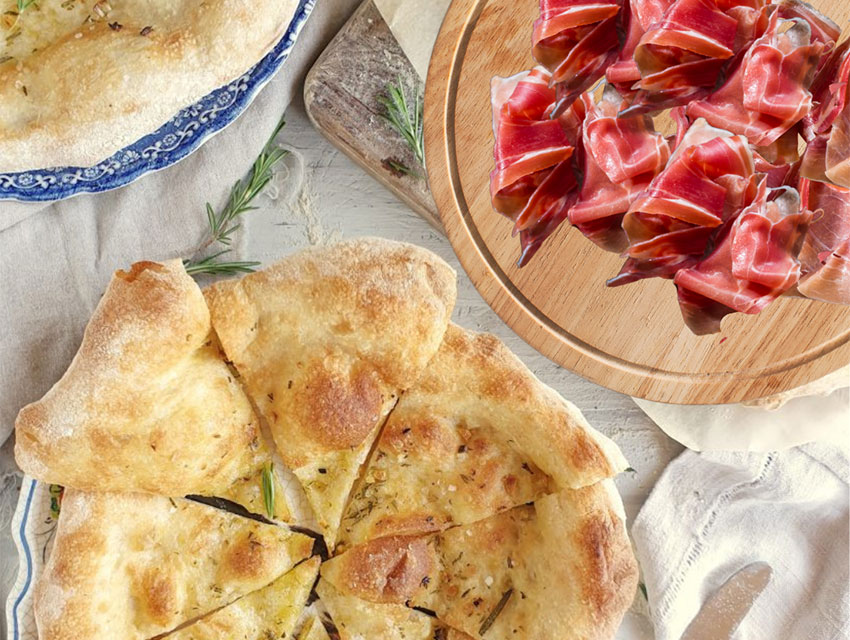 Cacciannanz con Prosciutto